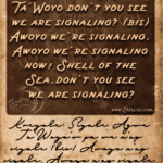 Vodou prayer to Lwa Agwe, Sovereign of the Seas in the Vodou tradition and husband to LaSiren, the Divine Water Spirit by Erzulie's Voodoo in New Orleans.