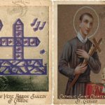 Vodou Spirits, Voodoo Lwa and the Voodoo Spirits Catholic Saint Counterparts in the Vodou Religion. Voodoo Spirit & Vodou Lwa Baron Samedi and the Ghede and the Catholic Saint Counterpart St. Gerard by Erzulie's Voodoo in New Orleans.