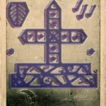 Voodoo Veves and Sacred Vodou Veve for Baron Samedi, Ruler of the Dead, Ancestors and the Cemetery in the Vodou Religion by Erzulie's Voodoo in New Orleans.