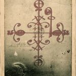 Voodoo Veves and Sacred Vodou Veve for Papa Legba, the Divine Messenger, Road Opening and Guardian of the Crossroads in the Vodou Religion by Erzulie's Voodoo in New Orleans.